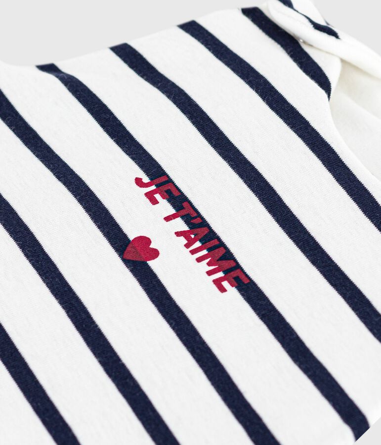 TOG 2 Babyschlafsack aus Baumwolle weiss/blau