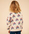 Kinder-Sweatshirt aus Molton mit Printmotiv weiss AVALANCHE/ MULTICO