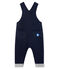 Lange Baby-Latzhose aus Molton für Jungen blau SMOKING