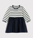Langärmeliges Kleid für Baby Mädchen