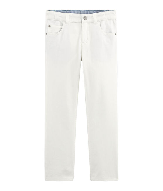 Kinderhose für Jungen weiss MARSHMALLOW