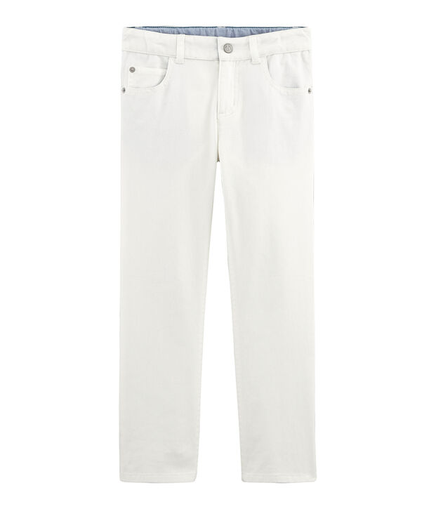 Kinderhose f&uuml;r Jungen weiss