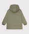 Einfarbige Kinder-Winterregenjacke OLIVINE