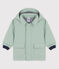 KLASSISCHE BABY-REGENJACKE AUS RECYCELTEM MATERIAL grün HERBIER