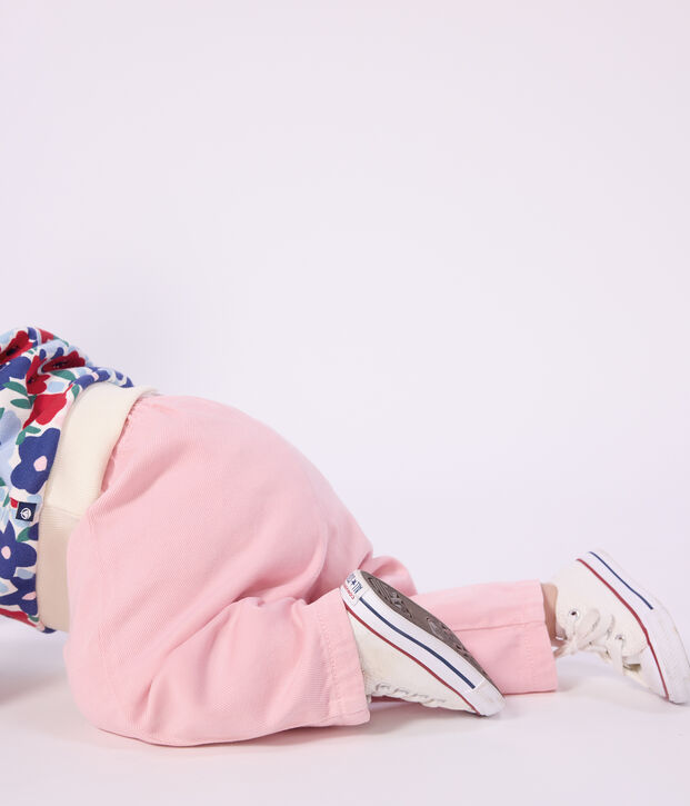 Baby-Hose aus weicher einfarbiger Baumwolle. MARQUISE