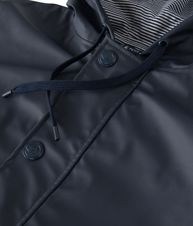 Ikonische Regenjacke Unisex blau
