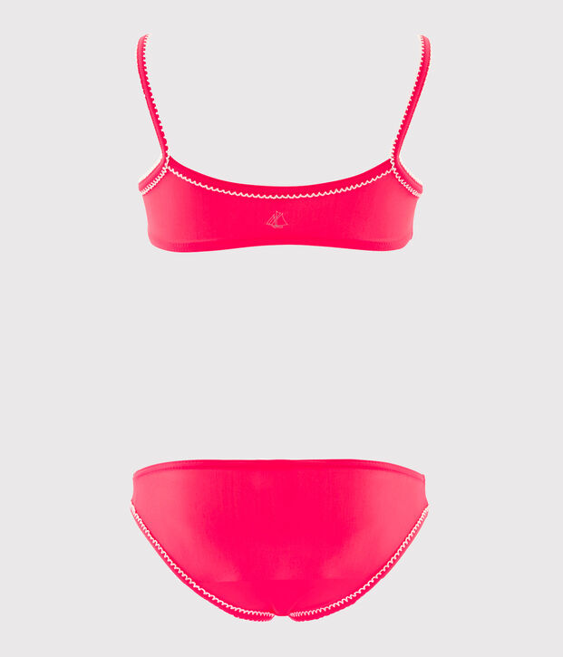 2-teiliger Kinder-Badeanzug M&auml;dchen rosa