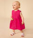 Ärmelloses Babykleid aus Leinen