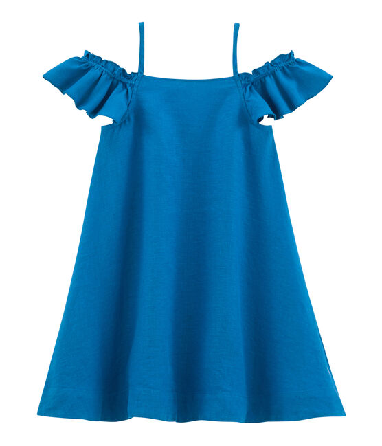 Kinder-Kleid Mädchen blau RIYADH