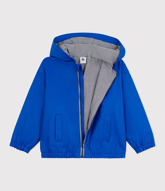 Kinder-Jacke in Uni-Farbe PERSE