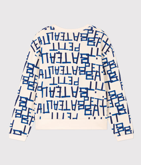 Sweatshirt aus Molton für Damen weiss AVALANCHE/ MULTICO