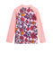 Umweltfreundliches Anti-UV-T-Shirt mit LSF 50+ Kinder Mädchen rosa PATIENCE/weiss MULTICO