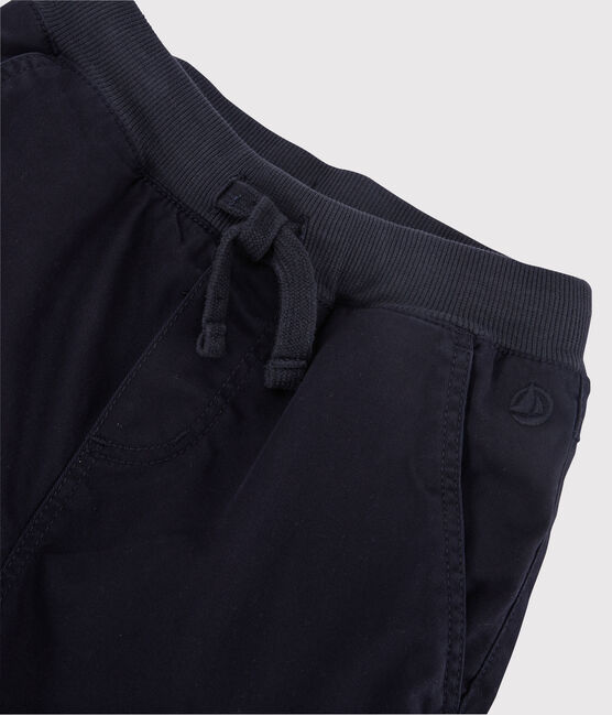 Kinder-Hose aus Gabardine in Regular Fit-Passform für Jungen blau SMOKING
