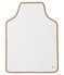 Baby-Wickelunterlage aus Rippstrick weiss MARSHMALLOW/blau SMOKING