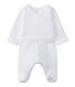 Unisex-Baby-Strampler aus bedrucktem, gedoppeltem Jersey