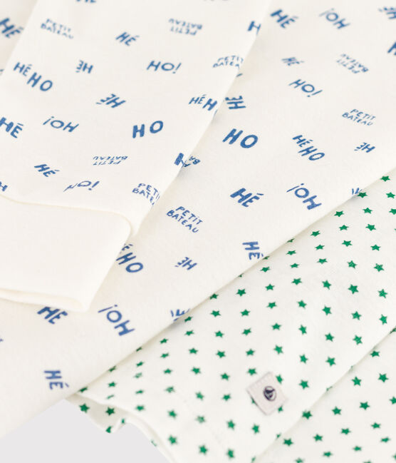 2er-Set Kinderpyjamas aus Baumwolle mit Sternenmotiv für Jungen variante 1