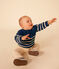 Baby-Pullover aus Baumwolle blau MEDIEVAL/ AVALANCHE