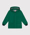 Klassische Kinder-Regenjacke für Mädchen und Jungen grün JARDIN