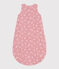Babyschlafsack aus Baumwolle mit Blumenmotiv TOG-Wert 1 rosa CHARME/weiss MARSHMALLOW