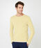 Ikonisches seemannshemd weiss MARSHMALLOW/gelb BAMBOO