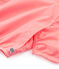 Kurze winddichte jacke unisex rosa GROSEILLER/weiss MARSHMALLOW