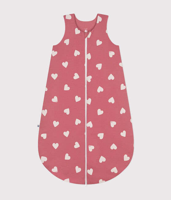Baby-Schlafsack aus Baumwolle TOG-Wert-Wert 2,5 rosa ROSEWOOD/ AVALANCHE