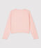 Kinder-Cardigan aus Baumwolle für Mädchen rosa MINOIS/ ARGENT