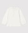 Baby-Bluse aus Baumwolle. weiss MARSHMALLOW