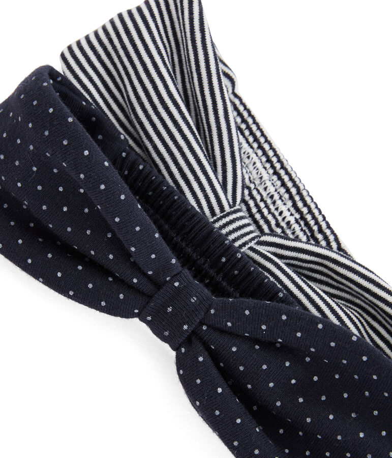 Set aus 2 Baby-Haarb&auml;ndern f&uuml;r M&auml;dchen vielfarbig