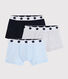 3er-Set Boxershorts aus Bio-Baumwolle für Jungen