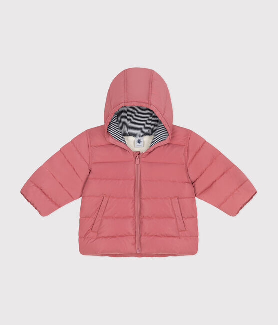 Baby-Anorak mit Fleece-Futter rosa ROSEWOOD