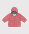 Baby-Anorak mit Fleece-Futter rosa ROSEWOOD