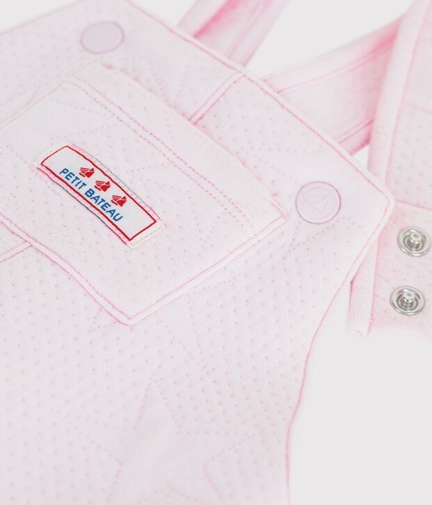 Baby-Latzhose aus festem Baumwollstoff mit Sternmotiv BARELY