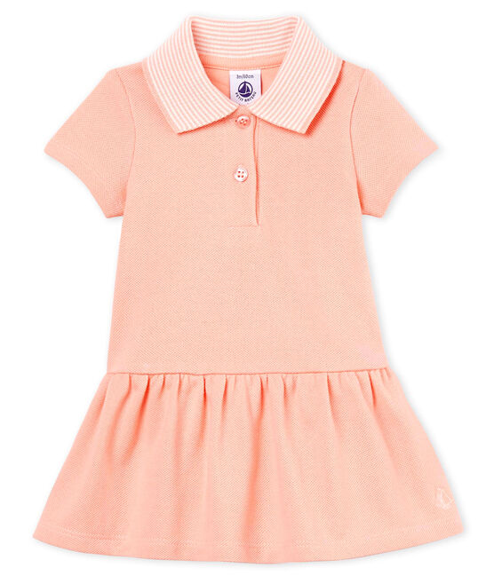 Kurzärmeliges baby-kleid mädchen ROSAKO