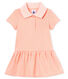 Kurzärmeliges baby-kleid mädchen