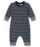 Langer Jungen Overall blau SMOKING/weiss MARSHMALLOW