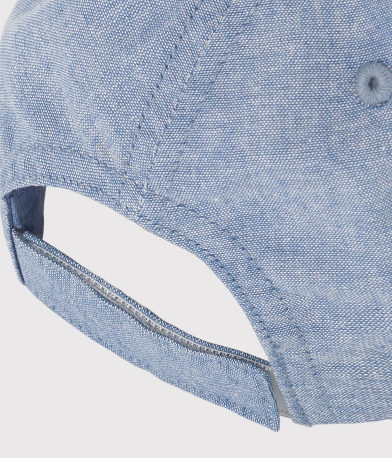 Kinder-Kappe Petit Bateau aus Denim, unisex variante 1