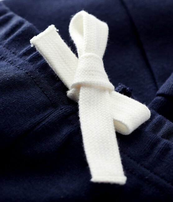 Baby-Hose aus Baumwolle für Mädchen/Jungen blau SMOKING