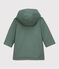 Warme Baby-Regenjacke mit Fleecefutter grün THUYA