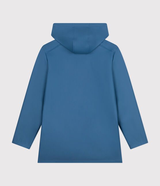 Klassische Damen/Herren-Regenjacke blau BEACH