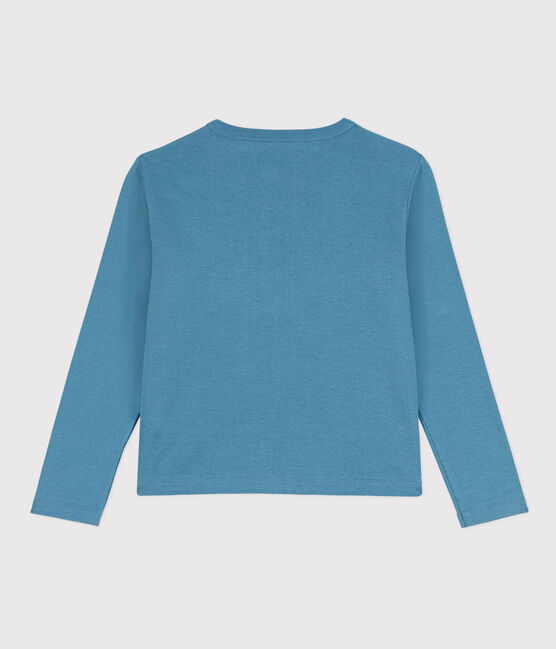 Kinder-Cardigan aus Baumwolle für Mädchen blau LAVIS
