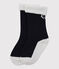 Warme Kindersocken blau SMOKING
