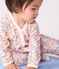Strampler aus Nicki mit Blumenmuster weiss MARSHMALLOW/weiss MULTICO