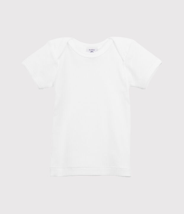 Baby-T-Shirt, Unisex uni weiss
