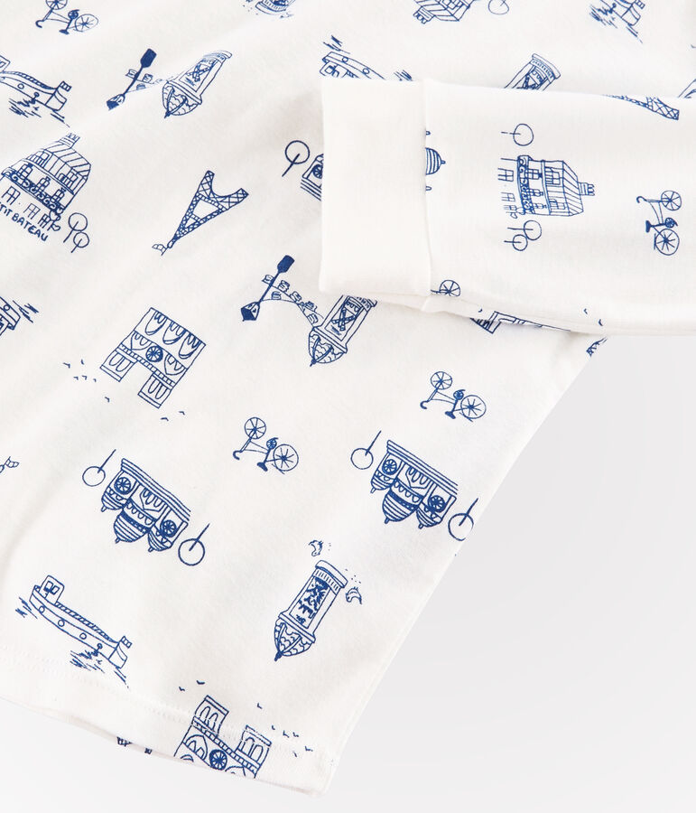 Set mit 2 Rippstrick-Pyjamas f&uuml;r kleine M&auml;dchen vielfarbig