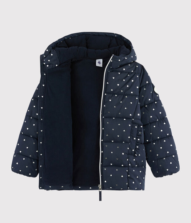 Kinder-Jacke f&uuml;r M&auml;dchen blau/grau