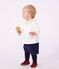 Baby-Shorts aus einfarbigem Fein-Cord SOIR