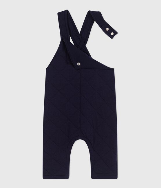 Langbeinige Baby-Latzhose aus dickem Jersey, einfarbig SOIR