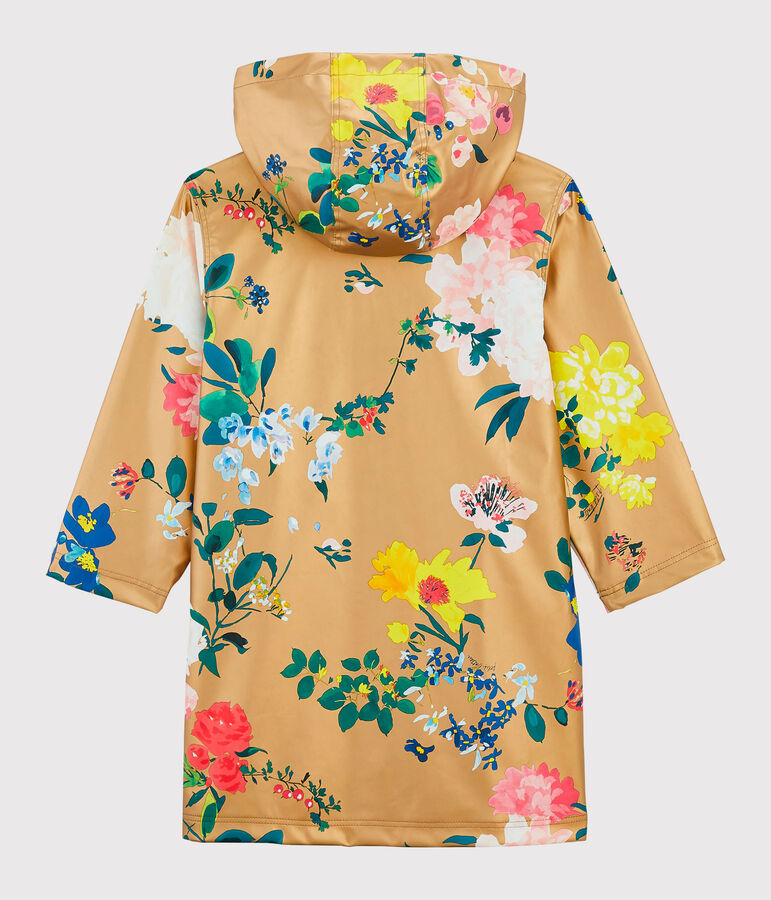 Kinder-Regenjacke f&uuml;r M&auml;dchen rosa/vielfarbig