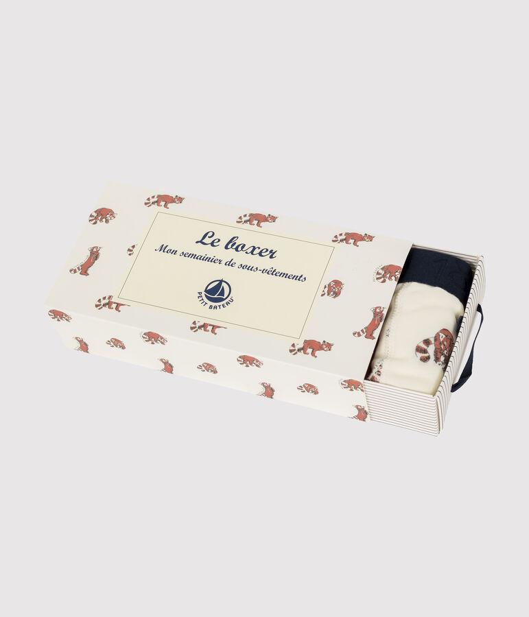 Set mit 5 Boxershorts f&uuml;r kleine Jungen vielfarbig